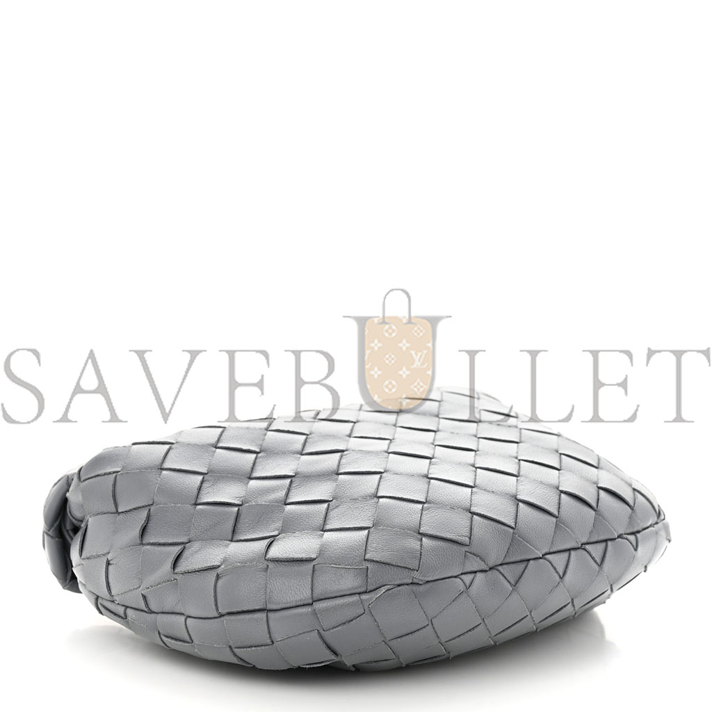 BOTTEGA VENETA NAPPA INTRECCIATO MINI JODIE THUNDER (25*14*8cm)